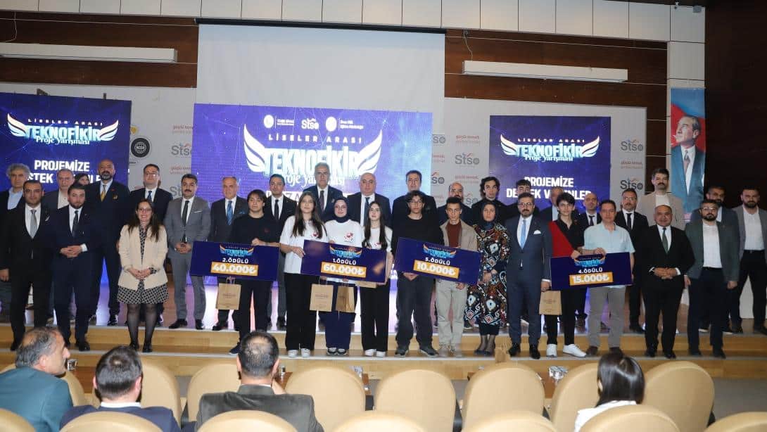 Sivas'ta Genç Fikirler Yarıştı: Teknofikir Proje Yarışması'nda Final Heyecanı Tamamlandı.